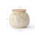 thumbnail image 2 of Hand-painted Tea Canister Household Ceramic Storage Container Small Portable Tea Tin, 2 of 7