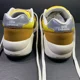 thumbnail image 5 of New Balance 580 Mens Sneakers Brown Yellow Silver Shoe Size 10, 5 of 6