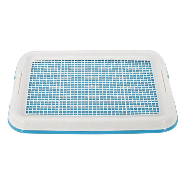 l para perros, l de entrenamiento para interiores y exteriores, 18,5x13,8 pulgadas, almohadilla para r para cachorros Azul jinwen Bandeja para ir al baño