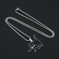 thumbnail image 2 of Creative Niche Hip Hop Clavicle Chain Knife Cat, 2 of 2