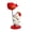 Koi standing cat, variant on Yihuala Balloon Kitten Good Luck Figure, Hand Painted Resin Desk Statue Tabletop Decoration for Positive Energy in Any Room