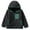 Dark Gray, variant on RXMEKW Fleece Hooded Jacket for Boys And Girls with Zipper Pockets Long Sleeve Pullover for Kids Sherpa-Lined Coat Coffee 110