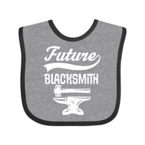 Inktastic Future Blacksmith Anvil Boys Baby Bib