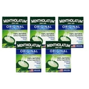 5 Pack Mentholatum Original Topical Analgesic Ointment Aromatic Vapor Rub 3oz
