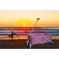 thumbnail image 2 of Wagonsrus Folding All Terrain  Utility Wagon  | Pink Polka, 2 of 6