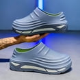thumbnail image 4 of Dakaela Work Shoes for Men Non Slip Clogs Kitchen Chef Garden Sandals Comfortable Nursing Water Proof Summer Beach Shoes Size 8, 4 of 6