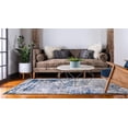 thumbnail image 4 of Rugs.com Gossamer Collection Rug – 9' x 12' Navy Blue Medium Rug Perfect For Living Rooms, Large Dining Rooms, Open Floorplans, 4 of 9