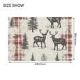 thumbnail image 4 of Yayeee Bath Rug for Bathroom Floor Non Slip Rectangle Fluffy Soft Absorbent Mat, 16"x24", Beige Deer, 4 of 7