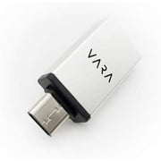 VARA USB C to USB A Adapter - Silver
