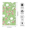 thumbnail image 4 of Disketp Cute Frog2 Print Bathroom Towels,Cotton Towel,Soft Towels For Kitchen And Bath, 4 of 9