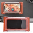 thumbnail image 3 of Shower Phone Holder, Touchable Screen Sealed Bathroom Phone Box 360 Degree Rotation Anti Fog  For Household Orange, 3 of 8