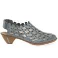 thumbnail image 5 of Rieker Sina Leather Woven Heeled Shoes, 5 of 5