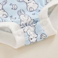 thumbnail image 6 of Bagilaanoe Newborn Baby Girl Boy Easter Rompers Print Short Sleeve Bodysuits 3M 6M 12M 18M Infant Casual One Piece Short Jumpsuit, 6 of 7