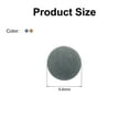 thumbnail image 2 of Uxcell 3 Packs Replacement Shower Head Beads 5-6mm for Filtration, White, Grey, Orange, 2 of 6