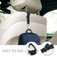 thumbnail image 6 of FUEENIRVA Stainless Steel Car Seat Headrest Hook, Multipurpose Organizer for Bags, Coats, Backpacks, and Practical, 6 of 6