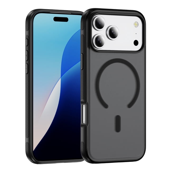 Case For Iphone 17/17 Pro/17 Pro Max/17 Air, Frosted Translucent Shell Non Slip Phone Case Magnetic Wireless Charging Cover