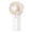 White, variant on AM4 Battery Operated Handheld Fan Indoor Outdoor Use Ergonomic Handle Lightweight For Kids Adults Outdoor Travel