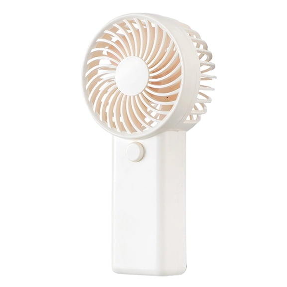 AM4 Battery Operated Handheld Fan Indoor Outdoor Use Ergonomic Handle Lightweight For Kids Adults Outdoor Travel