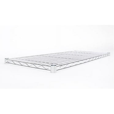 HSS 4-Pack Steel Extra Wire Shelf 14"x36", Chrome, Shelf Capacity 350 lbs