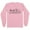 Pink, variant on Skyline Charleston South Carolina Long Sleeve Shirt Unisex Large White