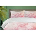 thumbnail image 4 of Ambesonne Rose Duvet Cover Sets, Dreamy Spring Nature View, 2-Queen, Pale Pink, 4 of 7