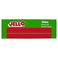 JellO Lime Artificially Flavored Gelatin Dessert Mix, 3 oz Box