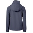 thumbnail image 3 of Women's Cutter & Buck Navy St. Louis Cardinals Cooperstown Collection Charter Eco Recycled Full-Zip Jacket, 3 of 3