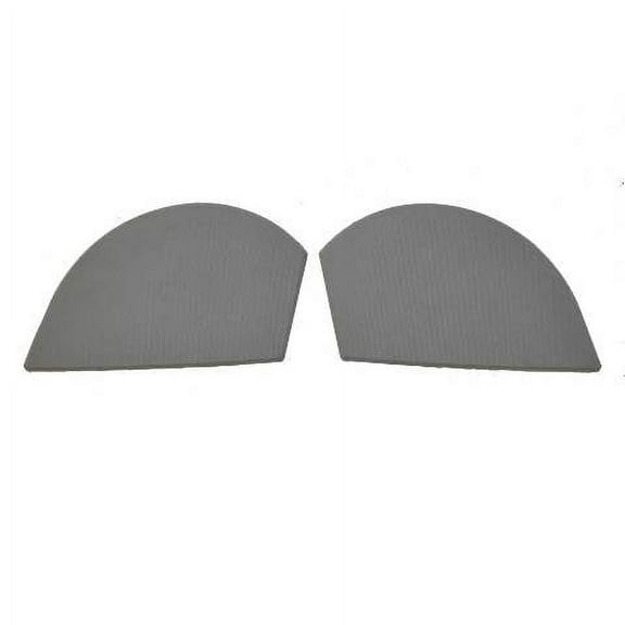 MasterCraft Boat Non-Skid Deck Mats 11060-1 | 21 x 12 Inch Gray (2PC)