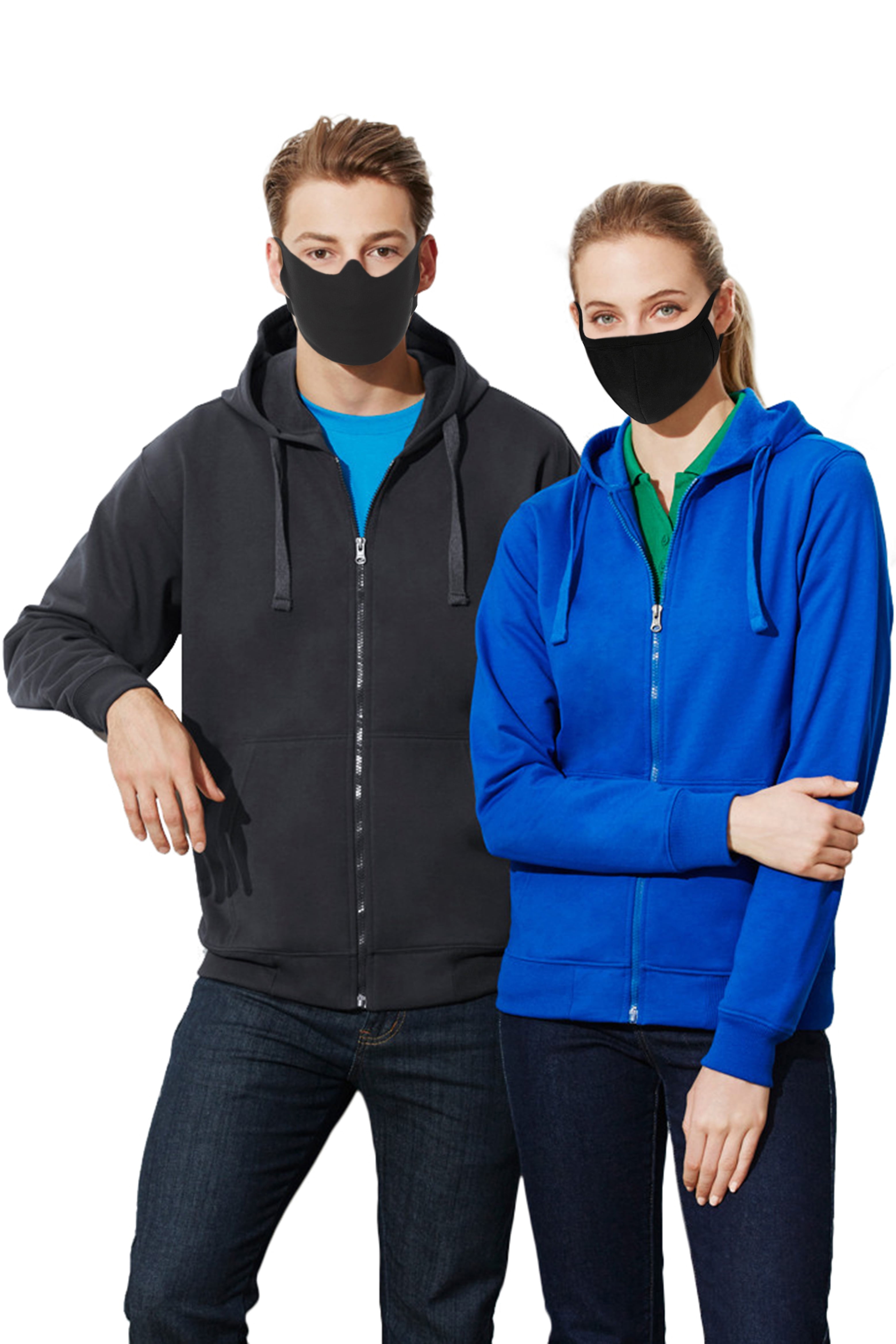 lightweight zippered sweatshirt