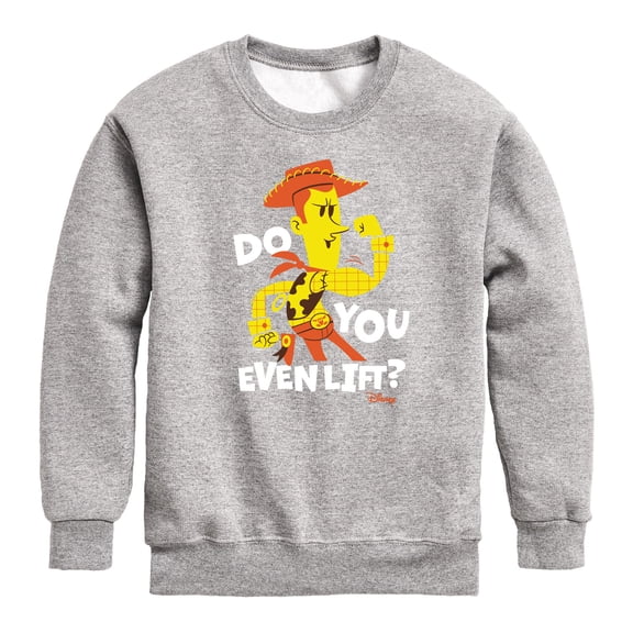 Toy Story - Do You Even Lift - Toddler & Youth Crewneck Fleece Sweatshirt