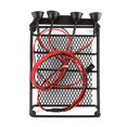 thumbnail image 4 of Roof Rack Luggage Carrier With 4 Round LED Lights Lamp Universal Car Truck Basket TAMIYA CC01 AXIAL SCX10 RC4WD, 4 of 8