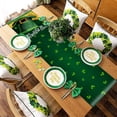 thumbnail image 4 of TIMIFIS Linen Flags, Luck Clovers Table Flag Great for St Patricks Day Celebrations Clovers Table Flag for Holiday Decorations Home Decor, 4 of 6