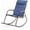 Blue, variant on Outdoor Rocking Chair, 450lbs Capacity Portable Outdoor Rocker with Hard Armrests, All Weather Porch Rocker for Garden, Living Room, Patio, Lawn