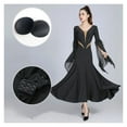 thumbnail image 6 of Ballroom Dance Dress For Women National Standard Waltz Swing Floating Sleeve Modern Performance Costume, 6 of 7