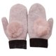 thumbnail image 1 of Guantes de punto de tejido de amor encantador de cachemira para mujer de moda de invierno, 1 of 2