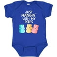 thumbnail image 3 of Inktastic Easter Hangin' with My Peeps Boys or Girls Baby Bodysuit, 3 of 5