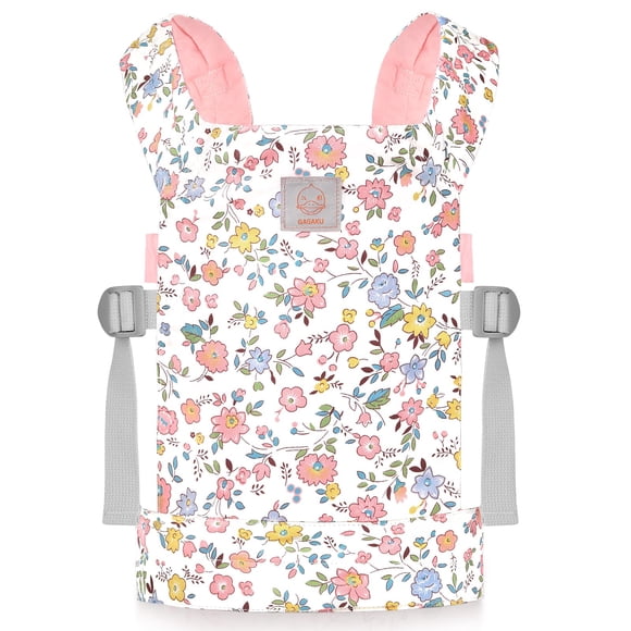 Mochila portamuñecas GAGAKU para niños con forma de animal de peluche Reborn Pink