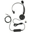 thumbnail image 2 of Auriculares Para Centro De Llamadas, Auriculares De Teléfono De Un Solo Oído USB C A USB Para Computadora Portátil, 2 of 7