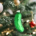 thumbnail image 2 of Pickled Cucumber Christmas Tree Decorations Pendant Xmas Tradition Decor  For Bedroom,Living Room,Outdoor-1pc, 2 of 7