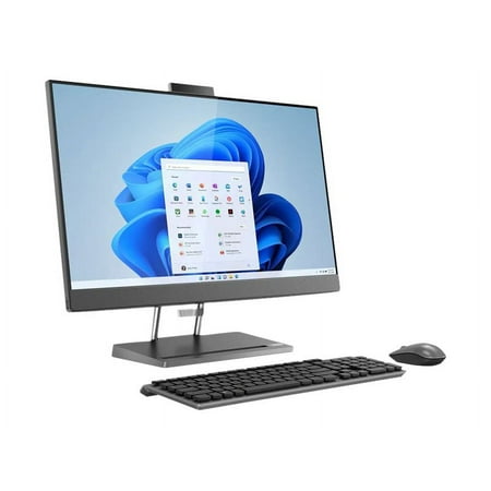 Lenovo - IdeaCentre AIO 5i 27" Touch-Screen All-In-One - Intel Core i5 - 8GB Memory - 512GB Solid State Drive - Storm Gray