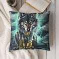 thumbnail image 3 of Throw Pillow Covers Green Design Square Pillowcase for Home Decor Sofa Car Bedroom Pillow case, 3 of 5