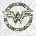 thumbnail image 2 of Wonder Woman T-Shirt Camo Wonder Woman Logo Unisex Graphic Tee For Men & Women, 2 of 7