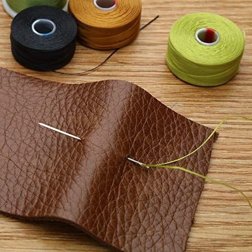 John James Glovers Needles, Size #9, 34mm in Length and 0.61mm in Diameter, Pack of 25, Triangular Point, Ideal to Pass Through Tougher Materials Such as Leather, Suede, Vinyl and Soft Plastics