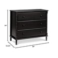thumbnail image 3 of DaVinci Jenny Lind Spindle 6-Drawer Dresser in Ebony, 3 of 6