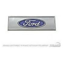 Scott Drake C7ZZ-6513208-T 1967-1973 Door Sill Scuff Plate Emblem Blue