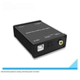thumbnail image 3 of Décodeur audio USB Numérique vers mode USB vers Fibre coaxial + RCA audio Ordinateur Carte Son Externe Décodage USB, 3 of 6