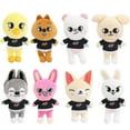 thumbnail image 2 of Peluche Skzoo Stray Kids Sincero de 20 cm Muñeco Leeknow Hyunjin Conejo Rosa, 2 of 2
