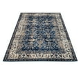 thumbnail image 3 of RUGSOTIC CARPETS MACHINE MADE HEATSET POLYPROPYLENE AREA RUGS - 8'x10', Rectangle, Ivory Blue, Classic Oriental Traditional , High Pile Machine Made Area Rugs for Living Room, Bed Room (M00015), 3 of 5