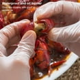 thumbnail image 2 of 100Pcs Multi-Purpose Gloves Clear PVC Household Gloves for Smooth Surface Cleaning Kitchen Cleaning Type 4, 2 of 9