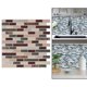 thumbnail image 3 of de mármol autoadhesiva azulejos salpicaduras papel tapiz pulgadas a prueba de aceite para cocina baño suministros de bric - estilo 3 Sunnimix Azulejos para salpicaduras, 3 of 8